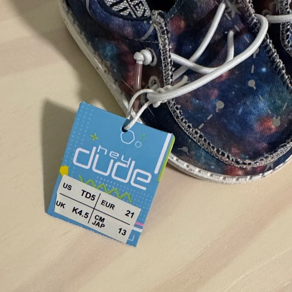 Hey Dude Toddler Galaxy Print Shoes